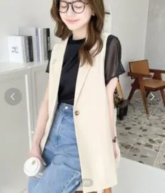 レディースベストジレ