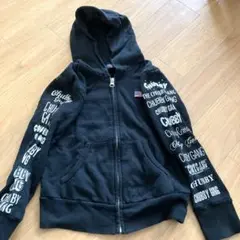 CHUBBYGANG ☆パーカー　ブラック☆ 110センチ