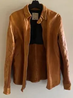 値下げ dhyana タンニンカーフレザー製品染め N1ライダース ディアーナ 値下げ dhyana タンニンカーフレザー製品染め N1ライダース