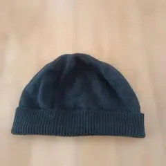 ジョンスメドレー　黒　ニット帽　ニットキャップ　帽子　メンズ