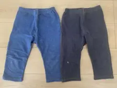 ユニクロ レギンス110cm 2枚セット