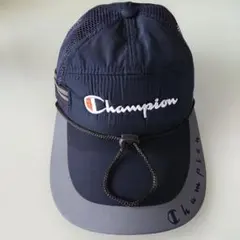 Champion58～63㎝ドローストリング付きサイドメッシュネイビーキャップ