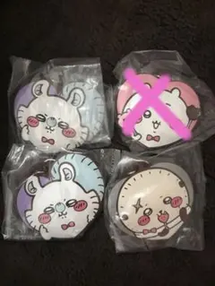 ちいかわ ハートのラバーマスコット モモンガ ラッコ
