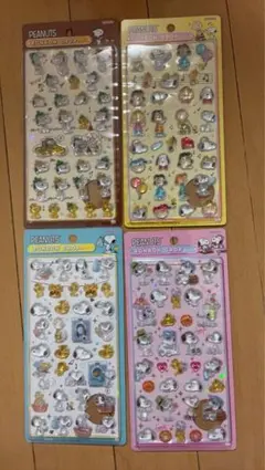 PEANUTS BONBON DROP シール　スヌーピー　4シートセット