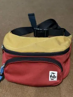 CHUMS ボディバッグ レッド/イエロー