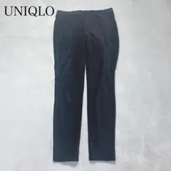 UNIQLO ユニクロ コーデュロイ レギンスパンツ L ブラック ストレッチ