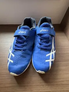 asics レーザービーム スニーカー 青23cm