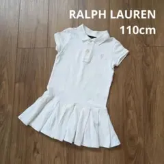【RALPH LAUREN】半袖 ワンピース ホワイトのサムネイル