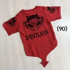 ヒステリックミニ デビル 尻尾付き 半袖Tシャツ