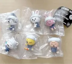 StrayKids SKZOO サウナガチャ 6体セット カプセルトイ スキズ