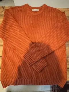 【美品】nano universe ニット オレンジのサムネイル