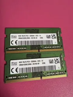 SK hynixメモリ 8GB×2(16GB) DDR4-3200 - メルカリ