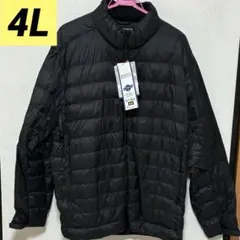 【新品】ダウンジャケット　CLOSSHI　4L　ブラック　メンズ