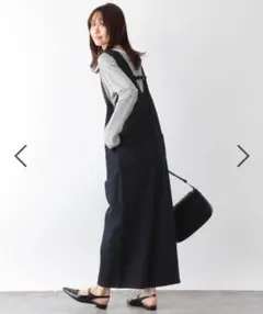 GOODデニムサロペットL ,ネイビー-88