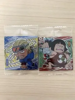 ワンピースウエハースシール　log9 パウリー 戦桃丸