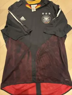 adidas ドイツ代表 長袖ジャージ L 黒/赤