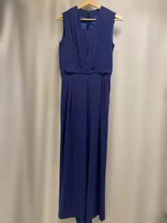 オールインワンドレス Vネック スリーブレス