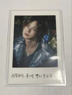 &TEAM popup Back to Life トレカ　インスタントフォト　K