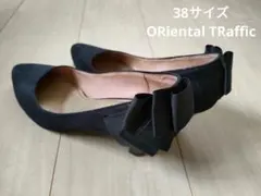 ORiental TRaffic パンプス ブラック 冠婚葬祭 38