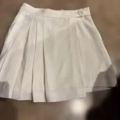 ZARA WOMAN プリーツスカート ホワイト Sサイズ