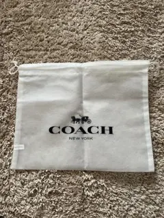 COACH ホワイトショップ袋