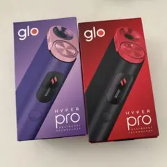 glo HYPER pro 2台 ルビーブラック/パープルサファイア
