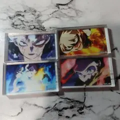 ヒロアカ　アクリルブロック　100均　爆豪勝己 緑谷出久　轟焦凍