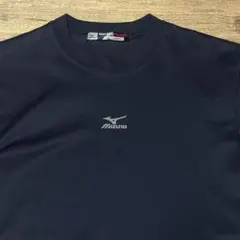 ◇Mizuno 野球用スポーツウェア ネイビー Tシャツ