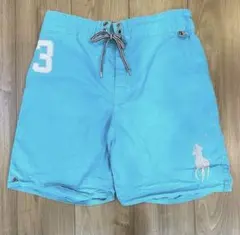 POLO RALPH LAURENラルフローレン スイムショーツ ビックロゴ刺繍