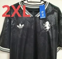 【新品】adidas★アディダス★ユベントス★コラボ 半袖Tシャツ★2XLのサムネイル