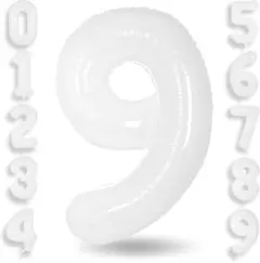 数字バルーン 数字9 ナンバー 風船 大きい 40インチ 約90cm 誕生日