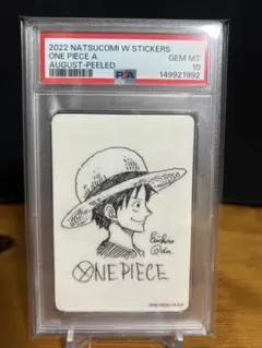 PSA10 ナツコミ2022 尾田栄一郎先生サイン入り ルフィのサムネイル