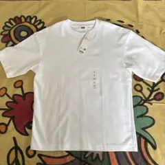 エアリズムコットンオーバーサイズTシャツ