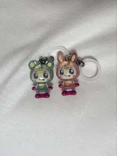 メゾピアノ　めじるしアクセサリー べリエちゃん ブルーべリエちゃん