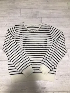 ボーダーニット トップス