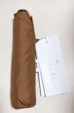 BMW 折りたたみ傘 晴雨兼用 ブラウン