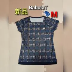 新品　バボラ　レディース　テニス　半袖　シャツ　テニスウェア　ネイビー　Mサイズ