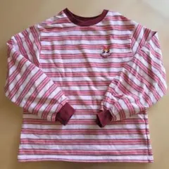 【着用1回】GU　パワーパフガールズ　ピンク　赤　ロンT