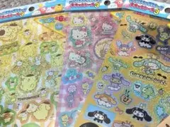 サンリオキャラクターズ　きらっとシール3枚