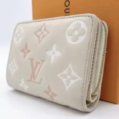 路易威登 Monogram 縷空 輕巧拉鍊 雙摺錢包 M82291 附盒