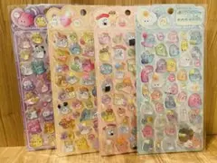 オバケーヌ　ポップシール　4点セット　ぷっくりシール　　　　　　　　　　　　　①