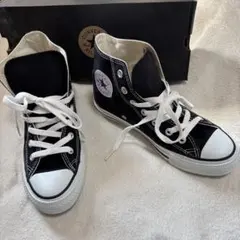【新品・未使用】CONVERSE ALL STAR ブラックスニーカー