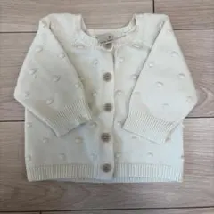 ベビー服　ニットカーディガン