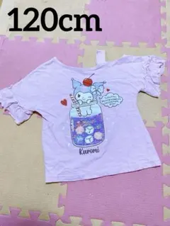 【USED】しまむら×クロミ　スパンコール　半袖Tシャツ