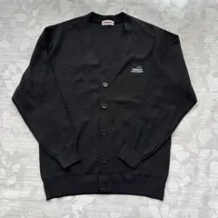 y*k様 【美品】コンバース Vネック カーディガン M 黒 ワンポイント刺繍のサムネイル