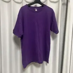 紫 Lサイズ Tシャツ 綿100%