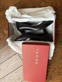 REGAL プラチナムフレックスシリーズ　ブラック サイズ22.5cm