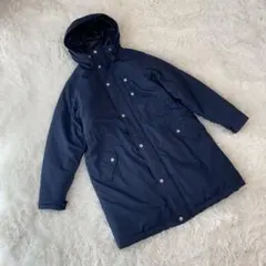 ◇ evo. cube sugar 中綿 フード付き ロングコート (M) 紺