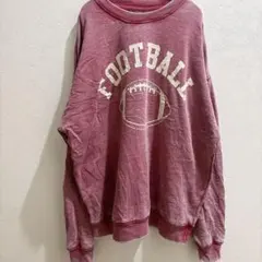 ★グッディートゥースリーブス スウェット クルーネック 長袖 S ビッグサイズのサムネイル