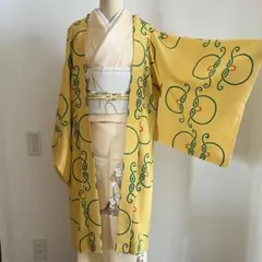 お値下げ承ります 総絞り 合わせ長着 正絹 - メルカリ
